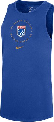 OL Reign Women's Dri-FIT Soccer Tank Top in Blue