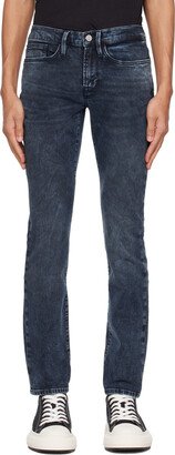 Gray 'L'Homme Skinny Degradable' Jeans