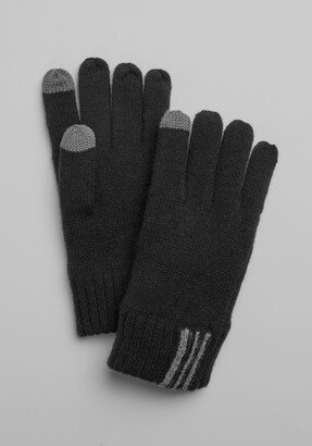 Men's Striped Cuff Gloves