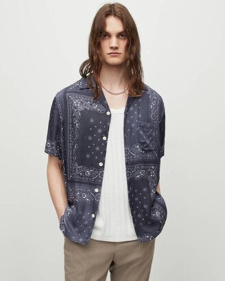 Tikal Short Sleeve Bandana Print Shirt