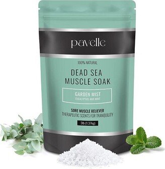 Pavelle Magnesium Dead Sea Salts for Soaking Muscles - Garden Mist