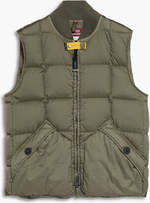 Quilted shell vest