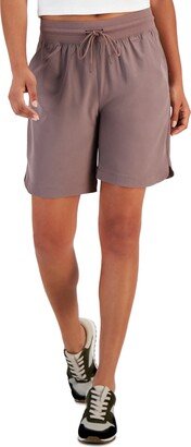 Id Ideology Women's Drawstring-Waist Shorts, Created for Macy's