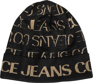 INTARSIA-KNIT LOGO Beanie