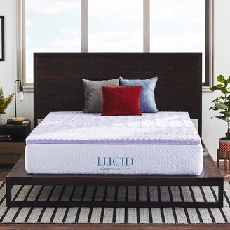 2-inch Zoned Memory Foam Mattress Topper by Lavender