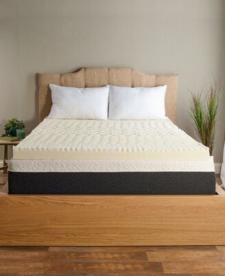 5 Zone 3 Memory Foam Mattress Topper, Twin Xl