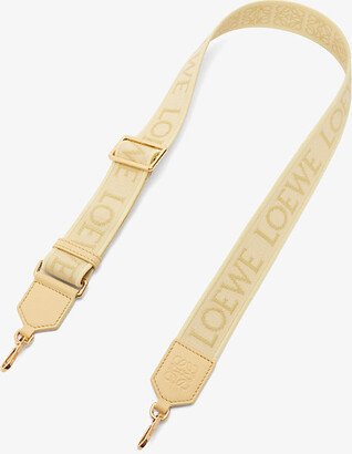 Vanilla Anagram Branded Cotton-blend bag Strap