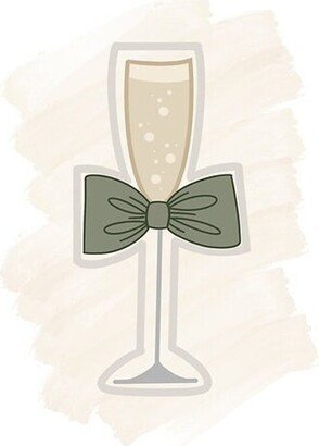 Champagne With Bow