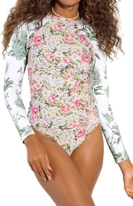 Coco Forest Diver Long Sleeve Rashguard Top