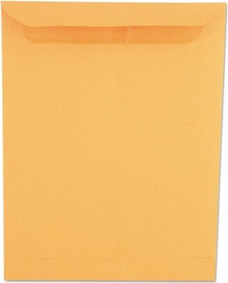 Universal Office Universal Self-Stick File-Style Envelope Contemporary 12 1/2 x 9 1/2 Brown 250/box (AZRUNV35291)