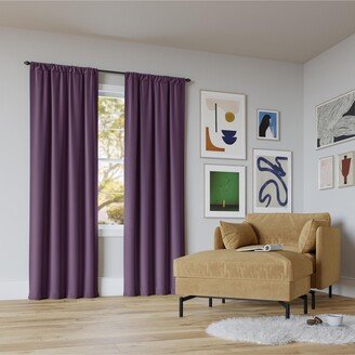 Rianna Theater Grade Extreme 100% Blackout Rod Pocket Curtain Panel