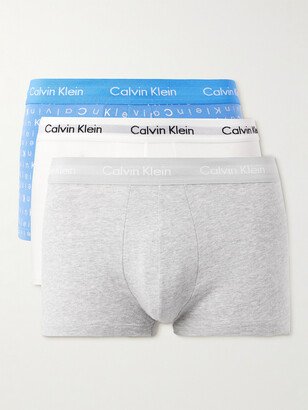 Three-Pack Stretch-Cotton Boxer Briefs-AA