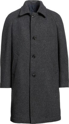 ANGELO NARDELLI Coat Steel Grey