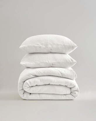 Organic Airy Gauze Quilt Set