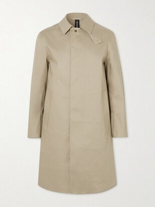 Oxford Bonded Cotton Trench Coat