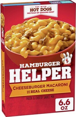 Hamburger Helper Cheeseburger Macaroni - 6.6oz