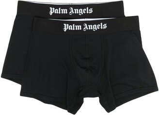 Pack-Of-Two Logo Waistband Briefs