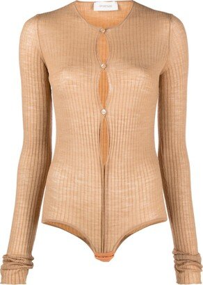 Wool Blend Bodysuit