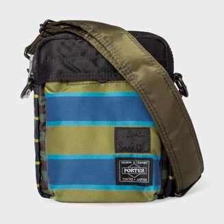 Mixed Stripe Flight Bag + PORTER