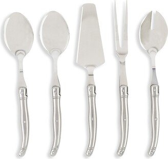 French Home Laguiole 5-Piece Stainless Steel Hostess Set