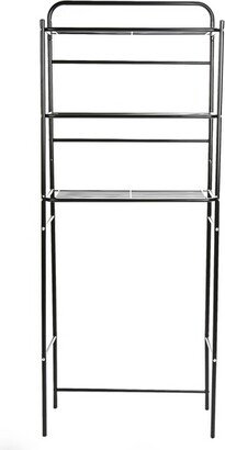 3 Tier Over the Toilet Bathroom Organizer, Black