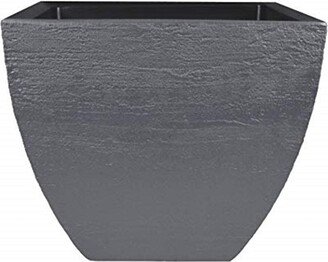 Modern Short Square Planter Slate 20 x 16