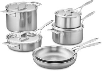 Industry 10-Pc. Stainless Steel Cookware Set