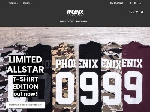 Phoenix-Clothing.com Promo Codes & Coupons