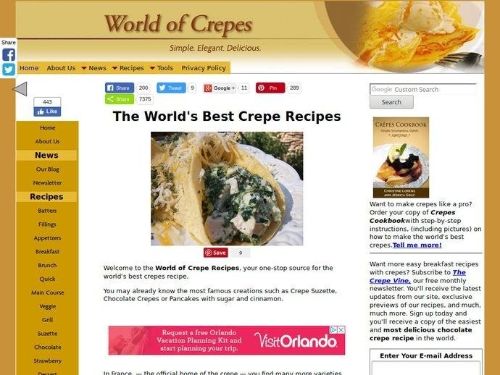 World-Of-Crepes.com Promo Codes & Coupons
