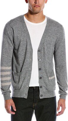 Scott & Scott London Wool & Cashmere-Blend V-Neck Cardigan-AC