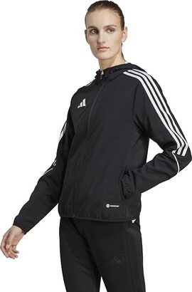 Tiro 23 League Windbreaker (Black) Women's Clothing