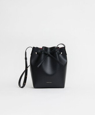 Vegan Apple Bucket Bag - Black/flamma