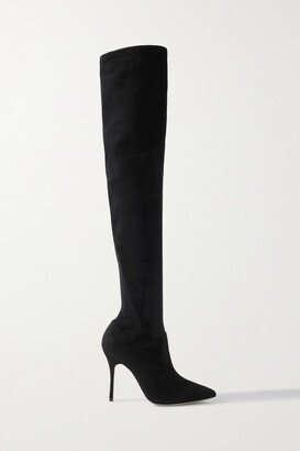 Pascalarehi 105 Suede Over-the-knee Boots - Black