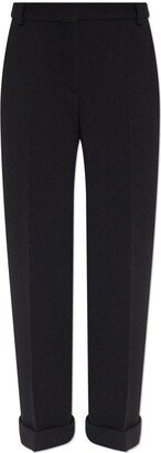 High-Rise Tapered Trousers-AB