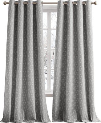 River Diamond 95 Grommet Blackout Set, 2 Panels