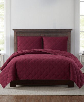 Everyday 3D Puff Full/Queen Quilt Set