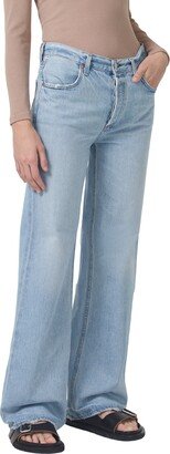 Annina High Waist Wide Leg Organic Cotton Jeans-AC