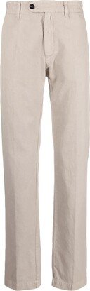 Off-Centre Button Chinos-AA