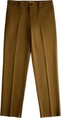 Cotton-Blend Chino Trousers