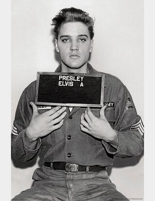 Elvis Presley Enlisted Poster