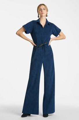 Tatie Jumpsuit - Navy - Final Sale