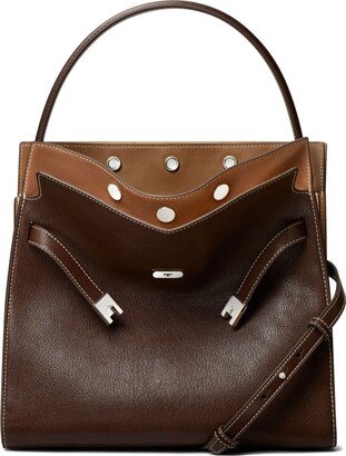 Lee Radziwill leather tote bag