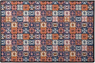 Door Mats: Maltesetiles - Multi Door Mat, Multicolor