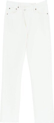 Crossover Straight Leg Jeans