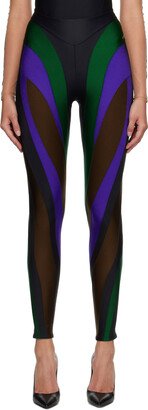 Multicolor Spiral Leggings-AB