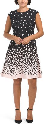 TJMAXX Cap Sleeve Fit And Flare Dress For Women