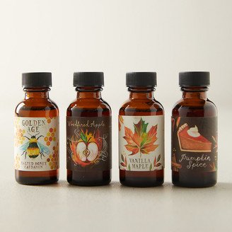 Autumn Simple Syrups, Set of 4