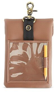 Clip On Leather Golf Pouch