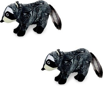 Mighty Jr Nature Raccoon, 2-Pack Dog Toys