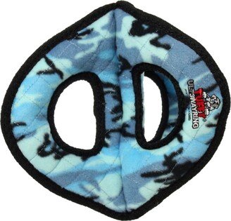 Tuffy Ultimate 3WayRing Camo Blue, Dog Toy